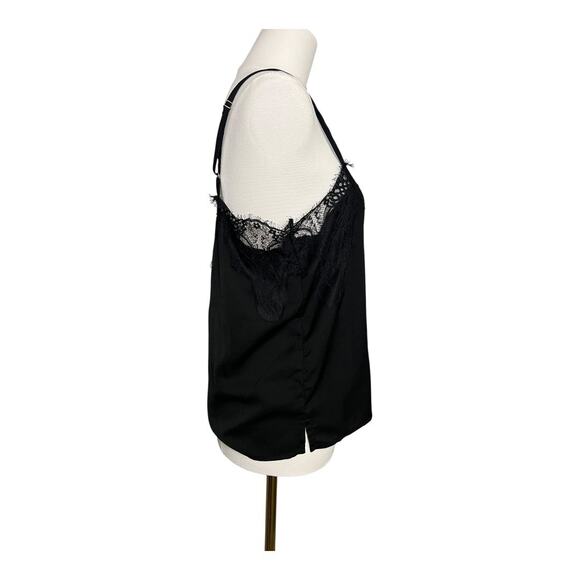 Lulus Lace Trimmed Tank Camisole Coquette Cottagecore Shirt Girly Romantic M - Picture 5 of 8